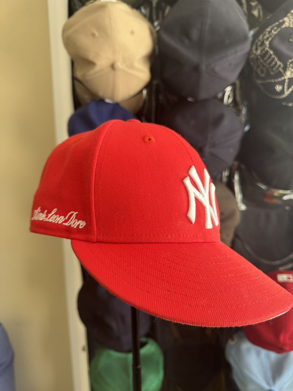 Aime Leon Dore Aime Leon Dore Red Yankees Fitted 7 5/8 Size ONE SIZE - 1 Thumbnail