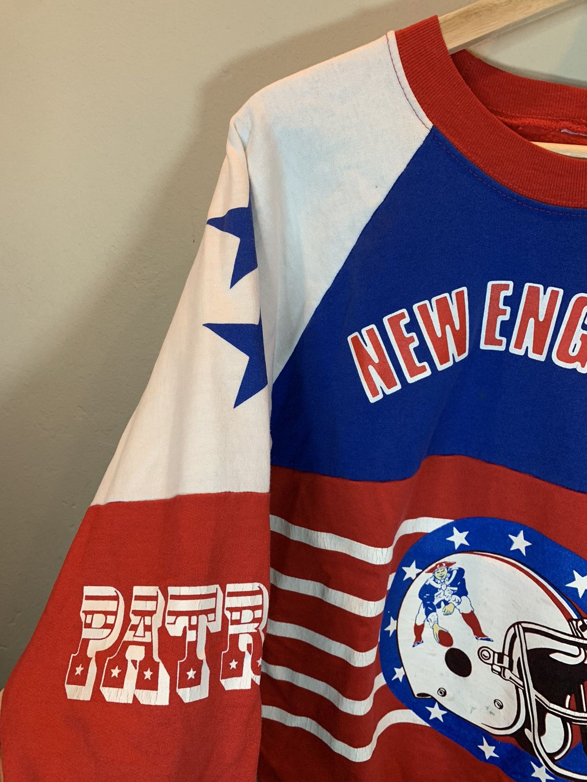 NFL × Vintage *RARE* Vintage 1970’s New England Patriots NFL Sweatshirt Size US M / EU 48-50 / 2 - 5 Thumbnail