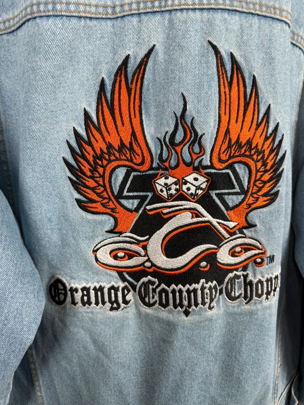 Other Orange County Choppers Denim Jacket Biker size L Size US L / EU 52-54 / 3 - 8 Thumbnail