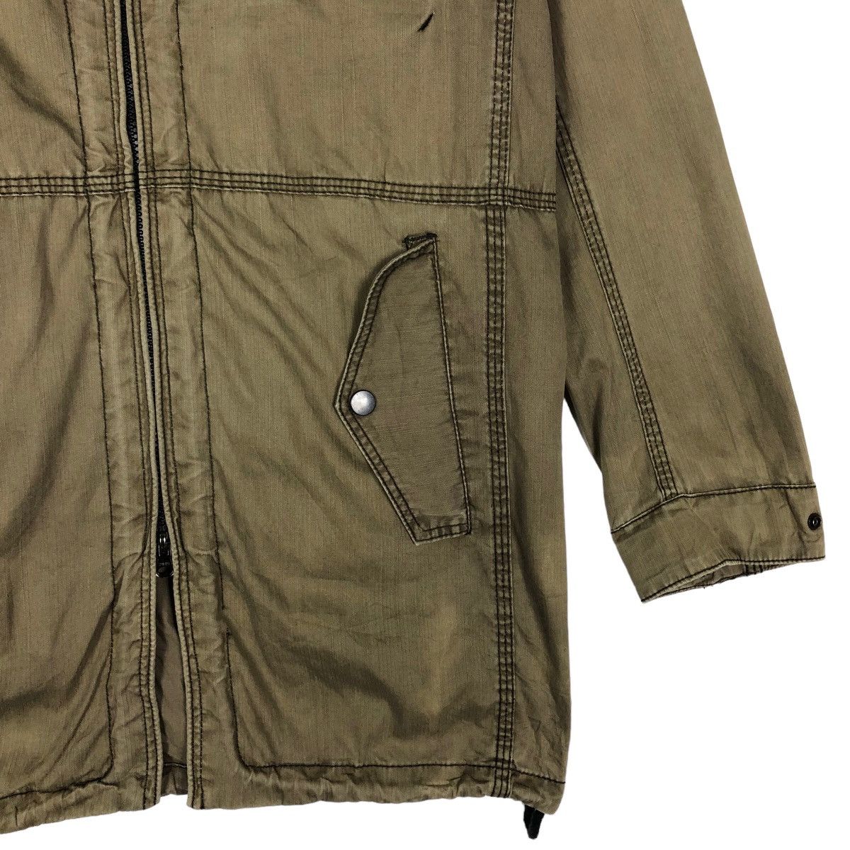 Japanese Brand 🔥Vtg Military Design Cargo Jacket Poxket Icca Issey Miyake Size US M / EU 48-50 / 2 - 11 Thumbnail