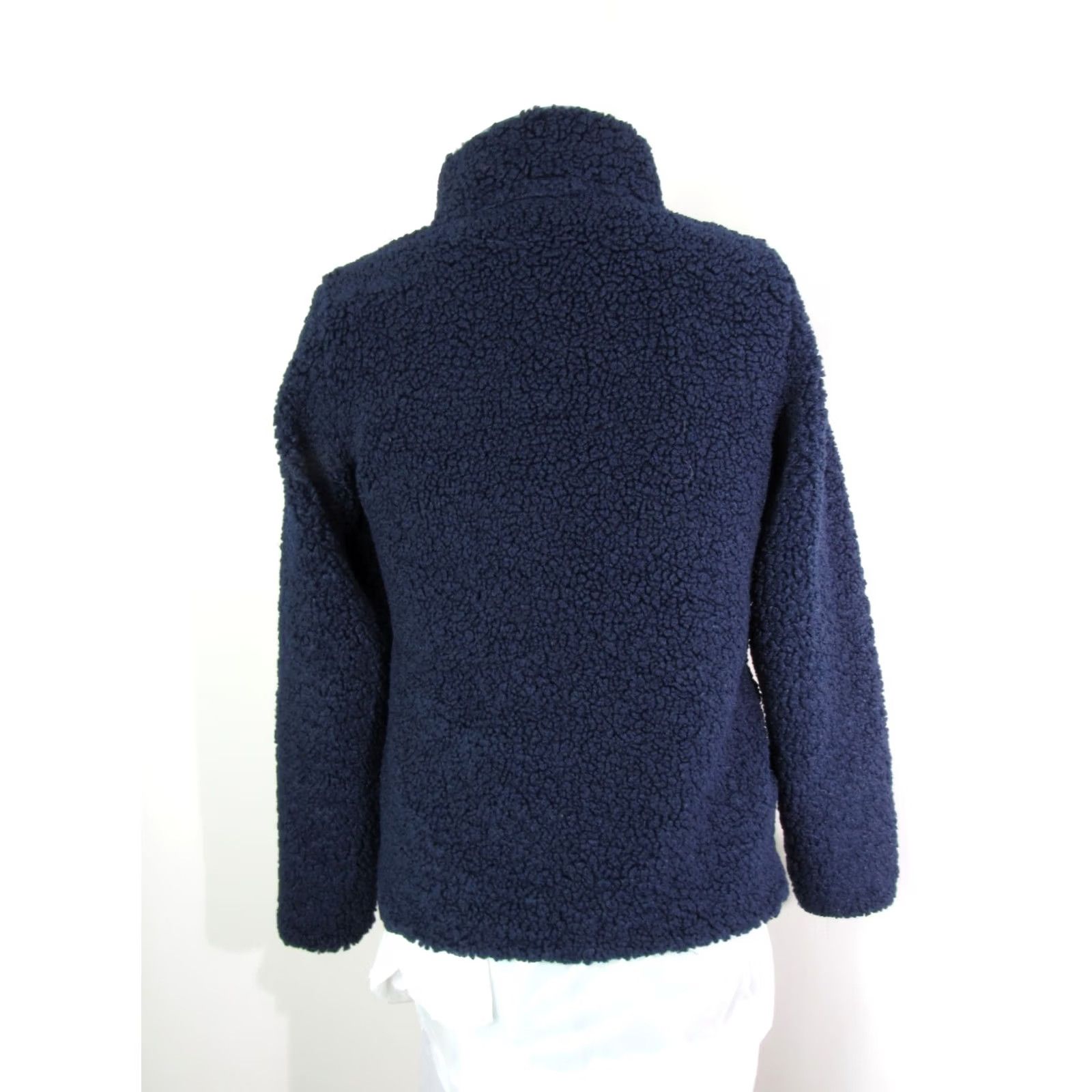 Orvis ORVIS Jacket Shacket Navy Size Small Wool Polyester Quilted Fleece Lined 1/4 Snap Button Men’s Short Sleeve? Size US S / EU 44-46 / 1 - 4 Thumbnail