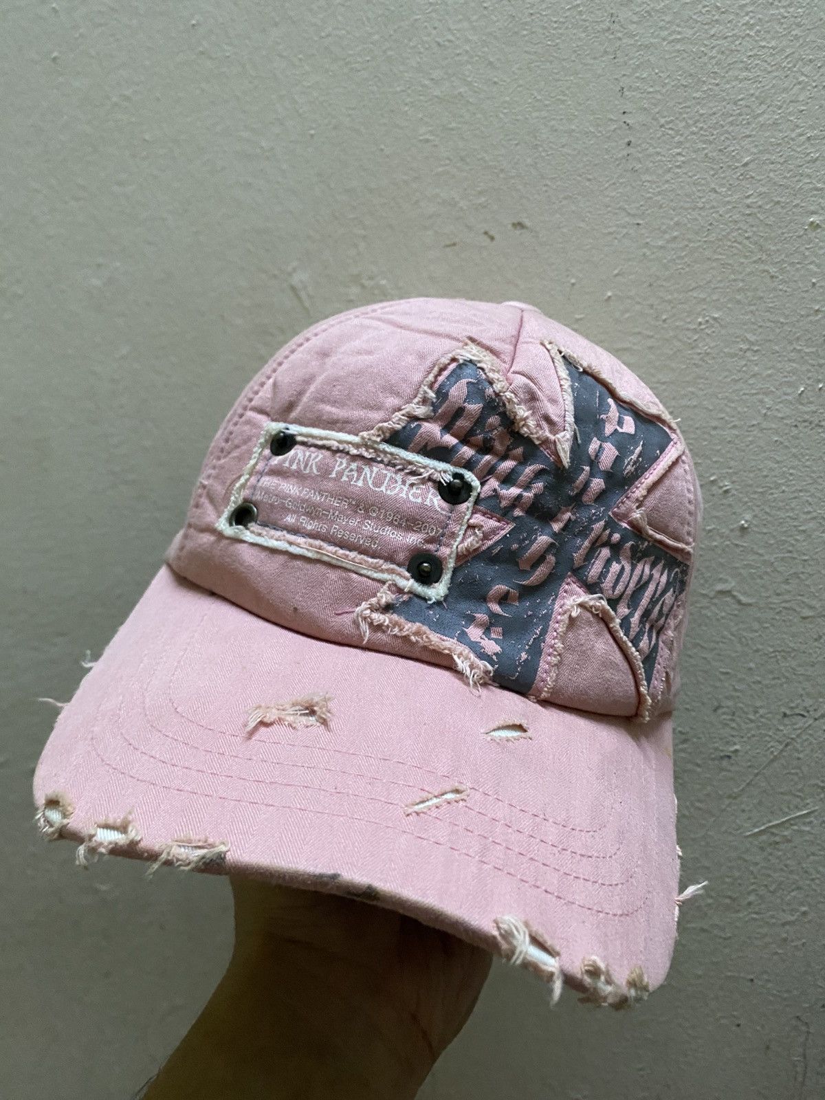 Hysteric Glamour JAPANESE FADED STUDDED DISTRESSED CAP Size ONE SIZE - 1 Thumbnail