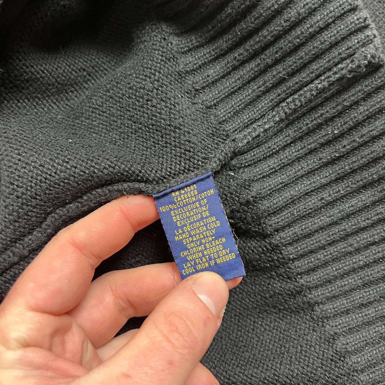 Polo Ralph Lauren Polo Ralph Lauren Luxury Quarter Button Up Sweater Size US L / EU 52-54 / 3 - 7 Thumbnail