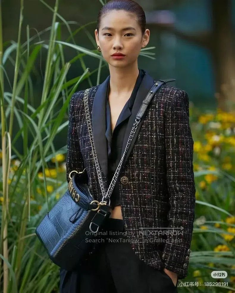 Chanel Chanel Egyptian series black gold silk tweed jacket Size XXS / US 00 / IT 34 - 2 Thumbnail