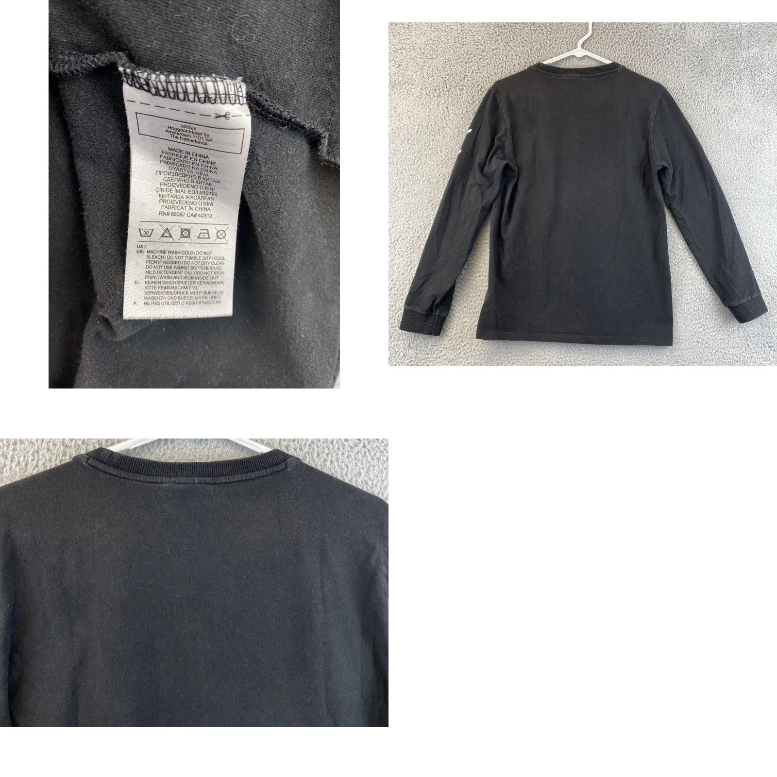 Adidas adidas The Steps Long Sleeve Tee Men's Black M / 81-50 Size US M / EU 48-50 / 2 - 8 Thumbnail