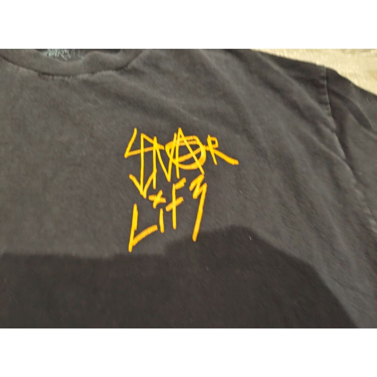 Vintage Gnarcotic T-Shirt Hip Hop Graphic Print Short Sleeve Mens XL Black 2 Sided Logo Distressed 2000s Style Size US XL / EU 56 / 4 - 4 Thumbnail