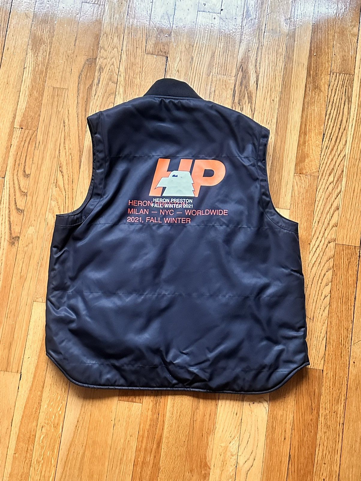 Heron Preston Heron Preston Oversized padded vest Size US S / EU 44-46 / 1 - 3 Thumbnail