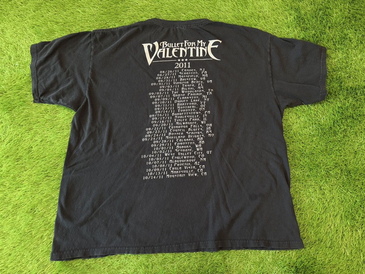 Band Tees 2011 Tour Bullet For My Valentine Metal Band Anvil T-shirt Size US XXL / EU 58 / 5 - 4 Thumbnail