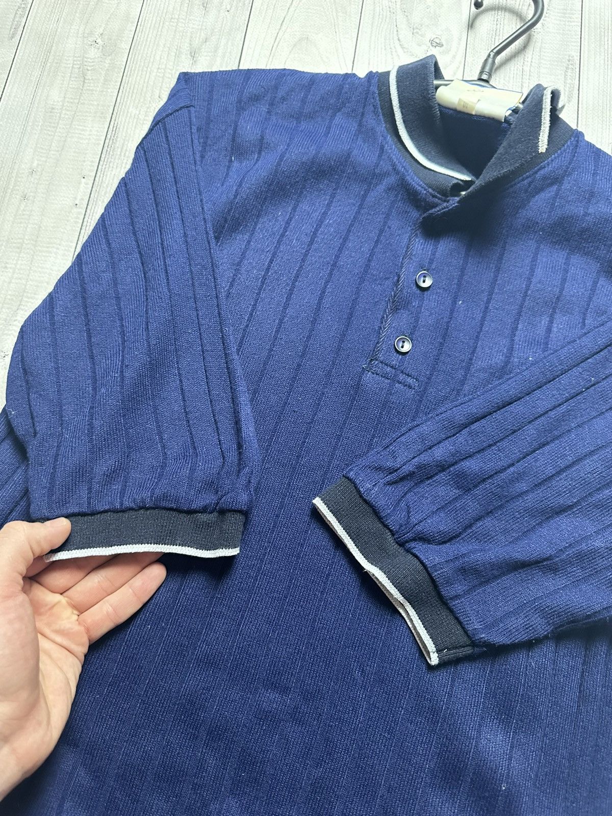 Vintage Vintage Sheffield United soccer polo size M navy rare Size US M / EU 48-50 / 2 - 7 Thumbnail
