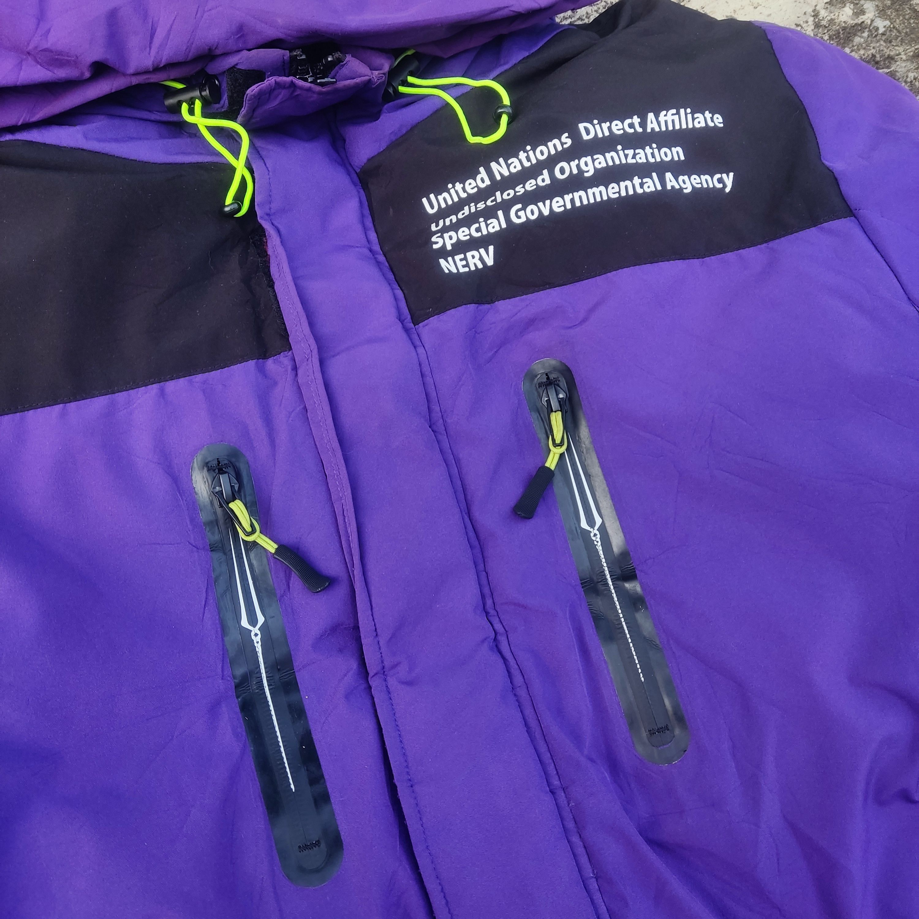 Anime Anime Evangelion Puffer Jacket, Unit 01 Size US L / EU 52-54 / 3 - 2 Thumbnail