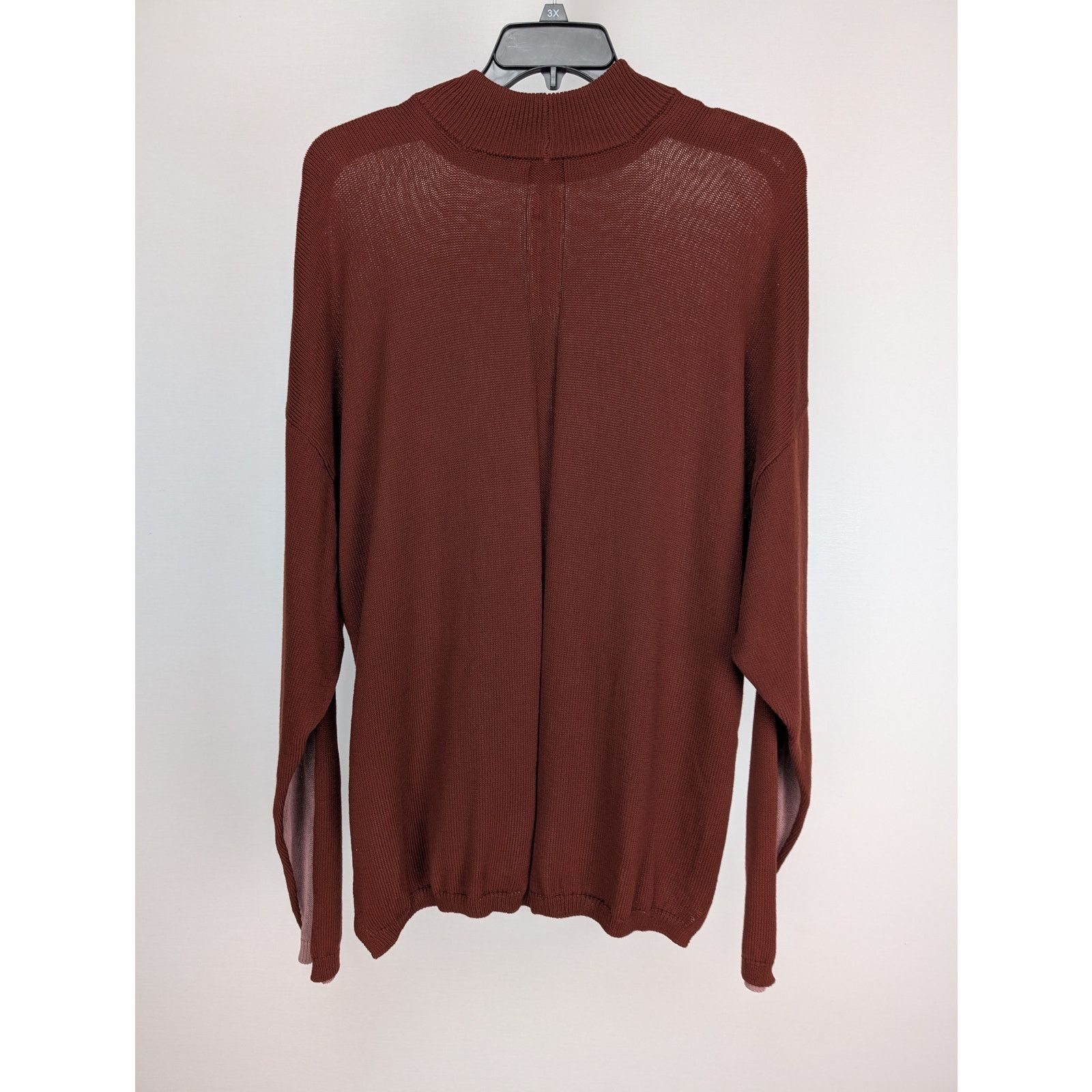 Rick Owens o1rshd1 Combo Crewneck Sweat Sweatshirt Henna / Dusty Pink Size US XL / EU 56 / 4 - 9 Thumbnail