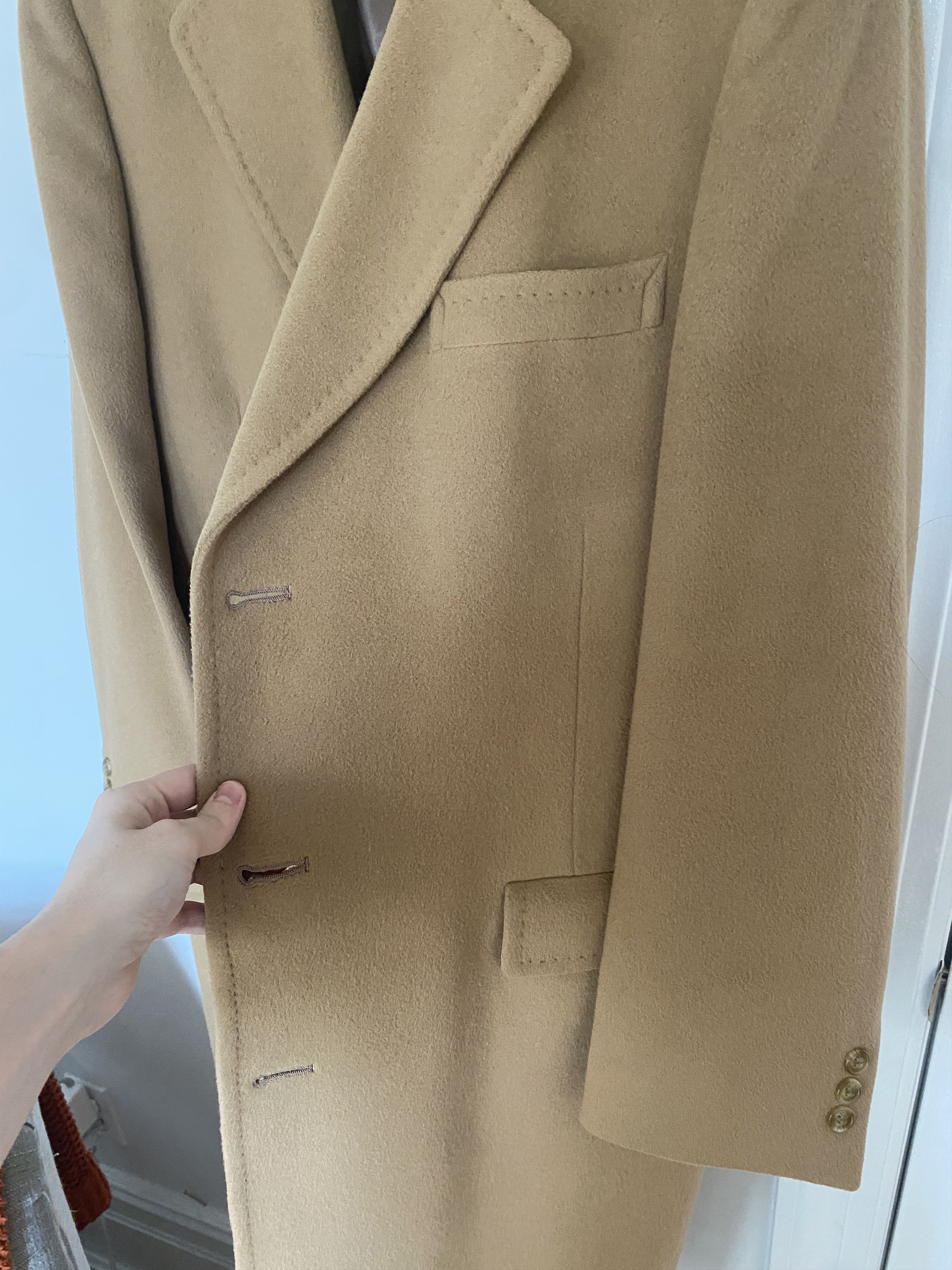 Other Raw Vintage 1952 'Eden' Mens Dress Coat Size US L / EU 52-54 / 3 - 5 Thumbnail