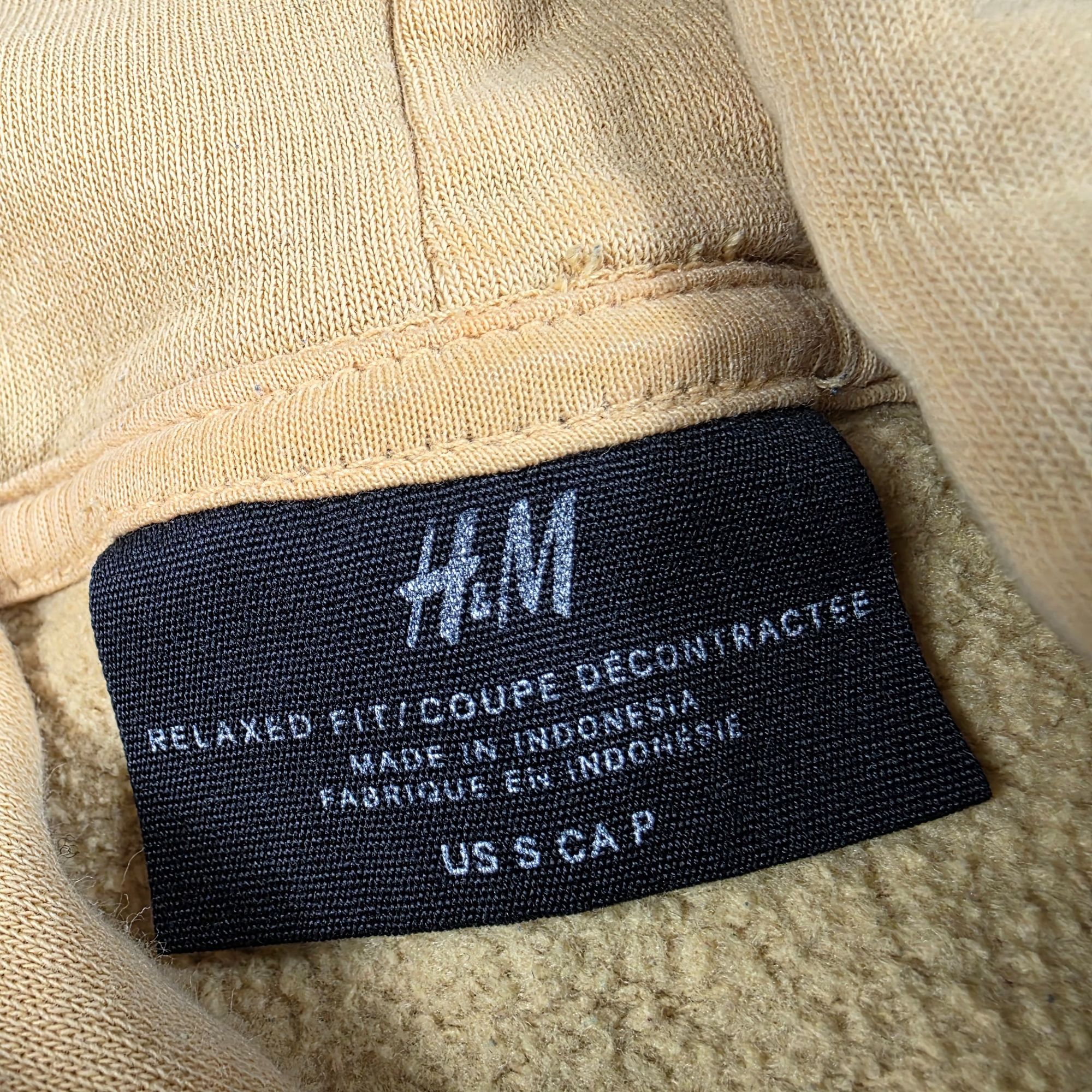 H&M H&M Relaxed Fit Mens Size Small Yellow Pullover Casual Sweat Size US S / EU 44-46 / 1 - 3 Thumbnail