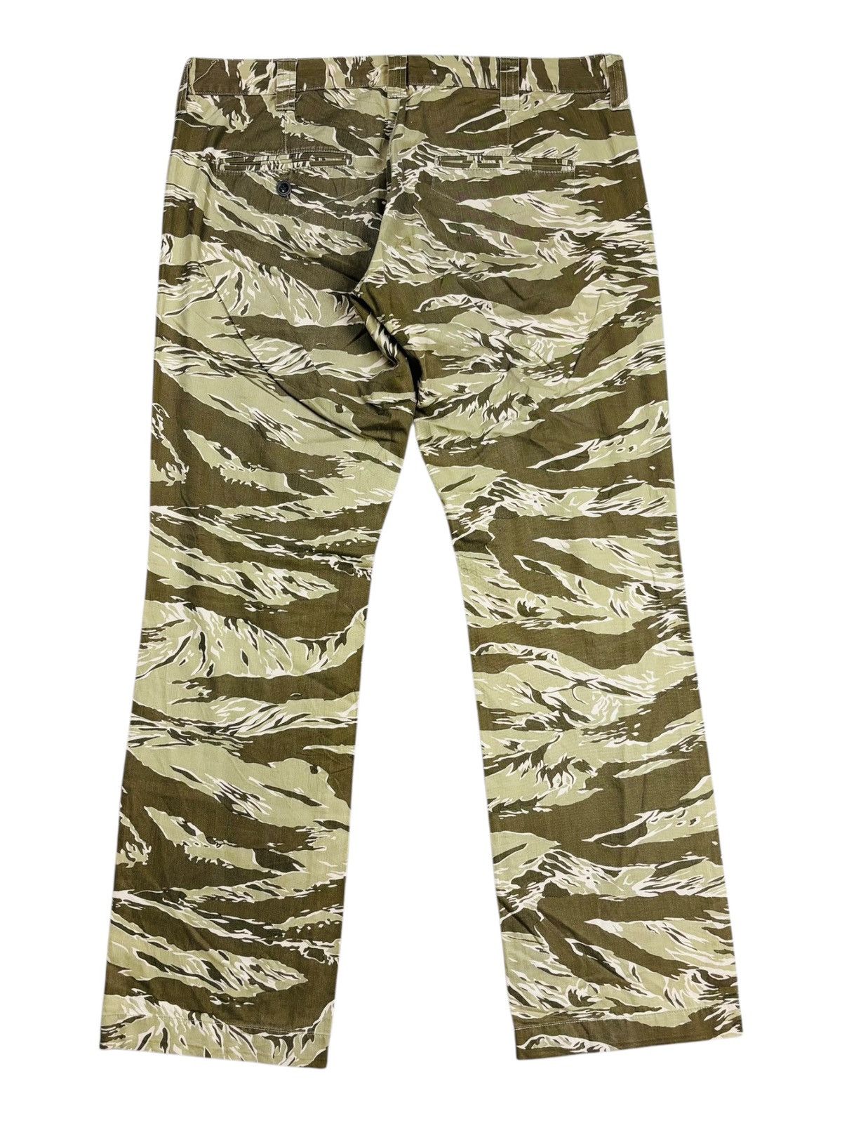 Hysteric Glamour 2000s Ichimiri - Waldes Zip Tiger Camo Pants Size US 29 - 2 Thumbnail