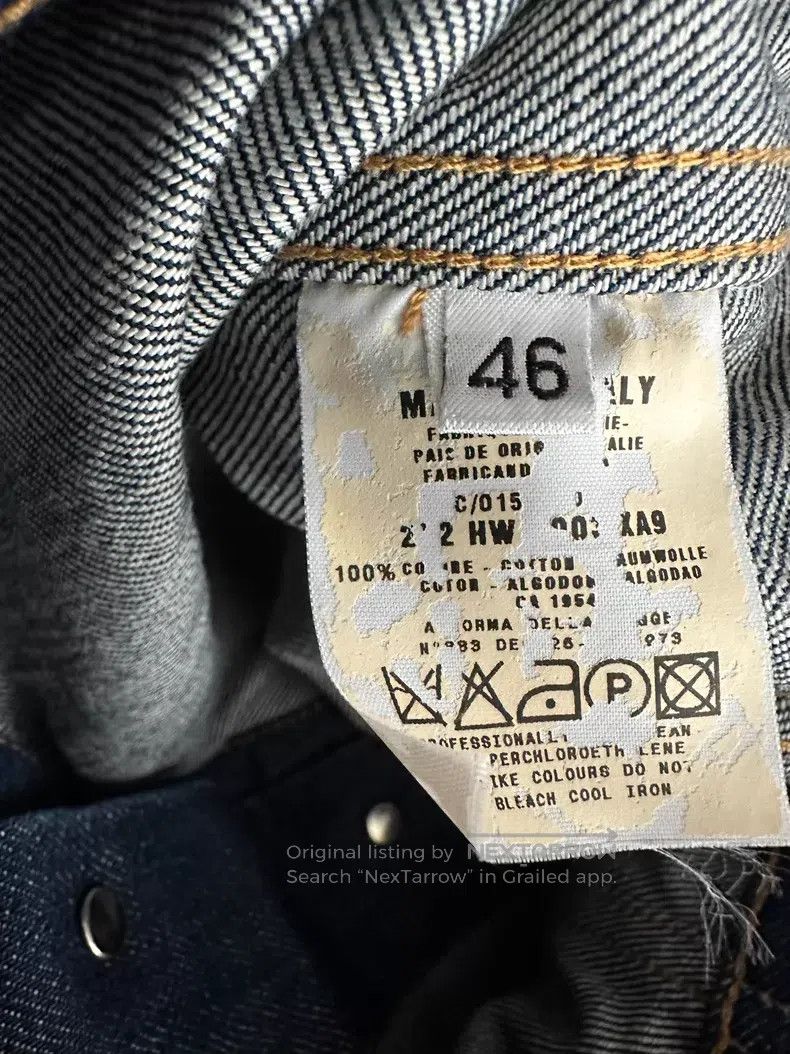 Helmut Lang Helmut Lang My Era TYPE1 Raw Denim Jacket Size US S / EU 44-46 / 1 - 5 Thumbnail