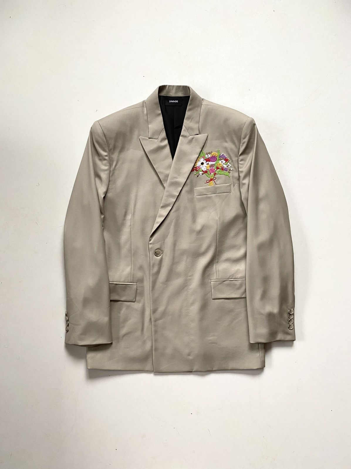 3.PARADIS 🔥😱3.PARADIS X Olga Prinku 1of10 S/S20 Flower Blazer Size US M / EU 48-50 / 2 - 1 Thumbnail