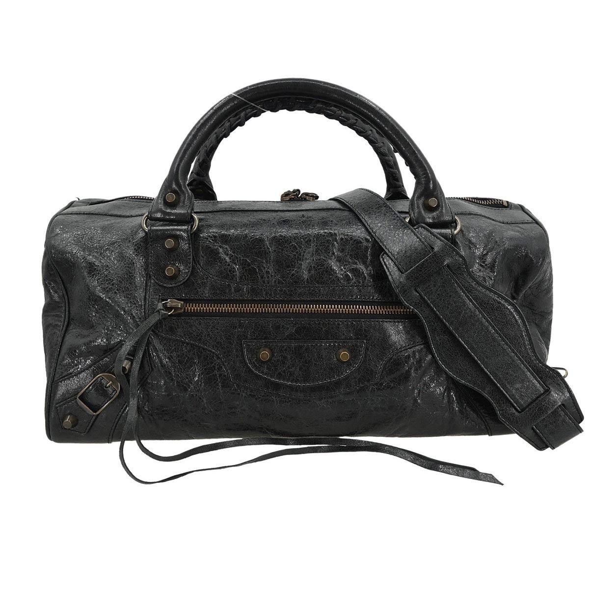Balenciaga Balenciaga Twiggy Classic Studs Bag Leather Size ONE SIZE - 1 Thumbnail