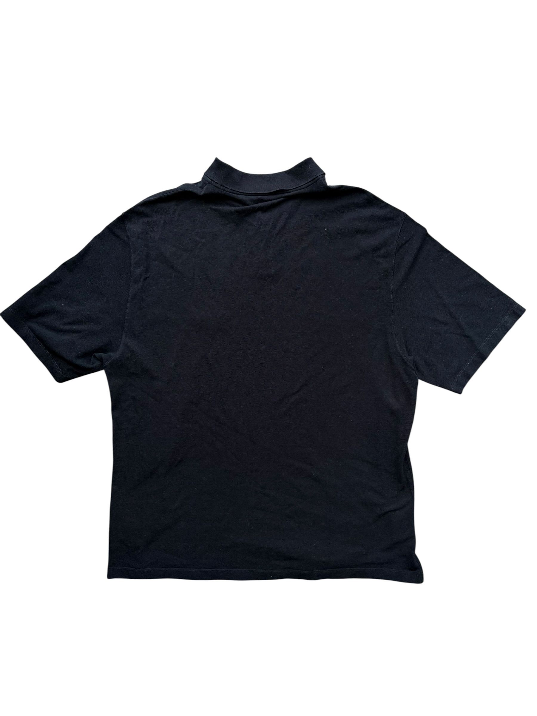 Versace Versace Black & Gold Embroidered Medusa Polo T-Shirt Size US XXL / EU 58 / 5 - 2 Thumbnail