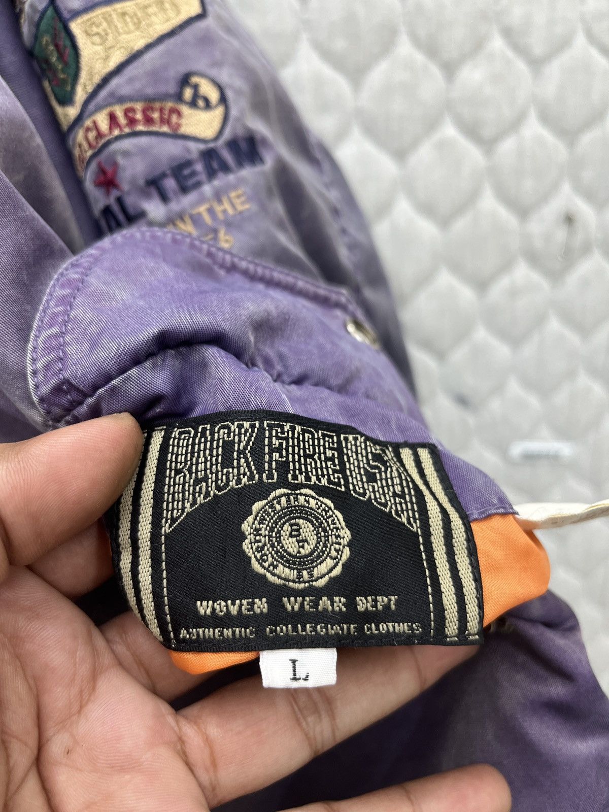 Vintage 🔥🔥🔥STEALS BACK FIRE USA SECRET AIR FORCE JACKET Size US L / EU 52-54 / 3 - 10 Thumbnail