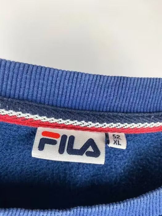 Fila Fila sweatshirt vintage big logo size XLarge band tee navy Size US XL / EU 56 / 4 - 3 Thumbnail