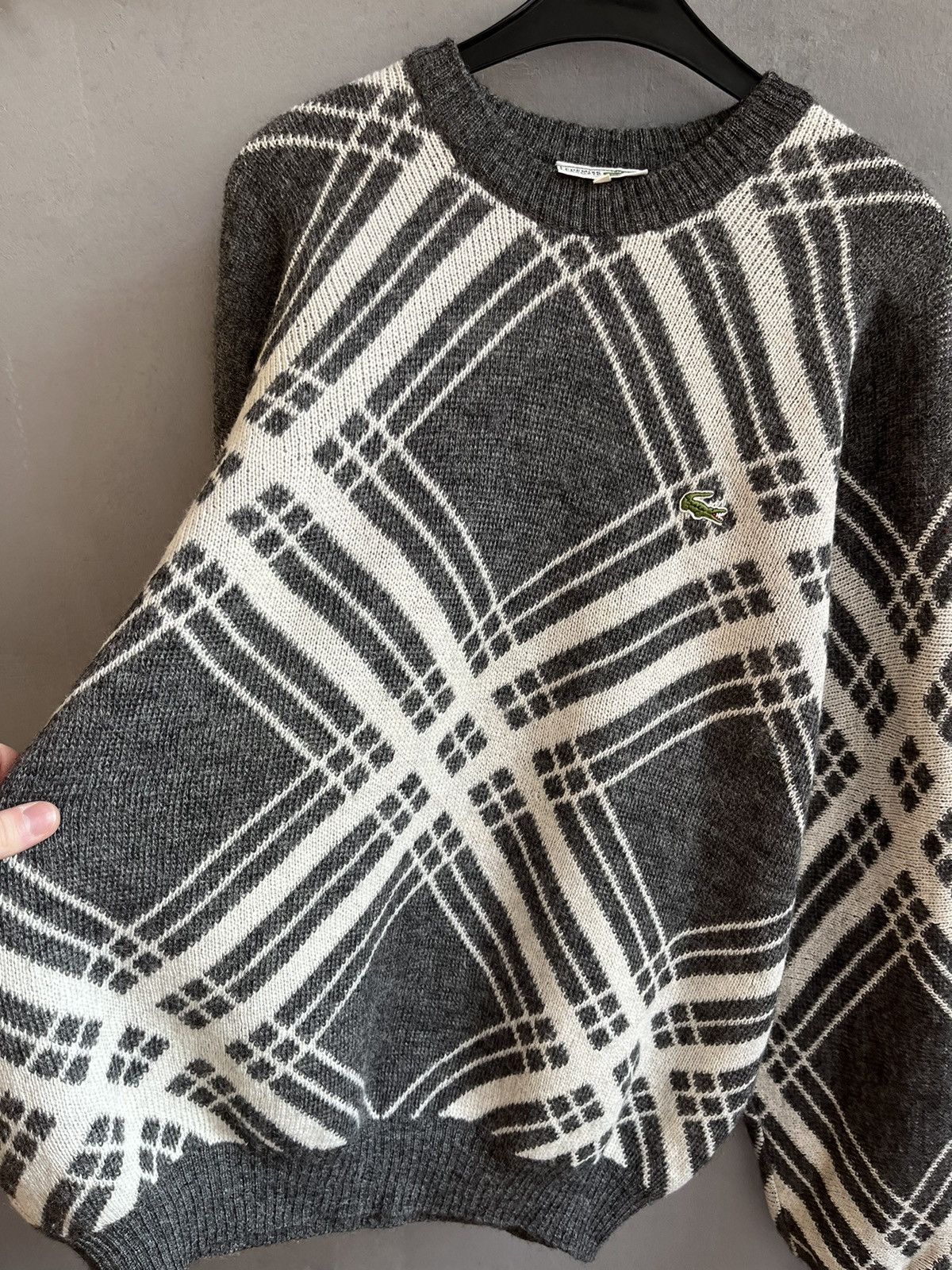 Lacoste × Vintage Lacoste knit sweater vintage 90s rare Size US XL / EU 56 / 4 - 6 Thumbnail