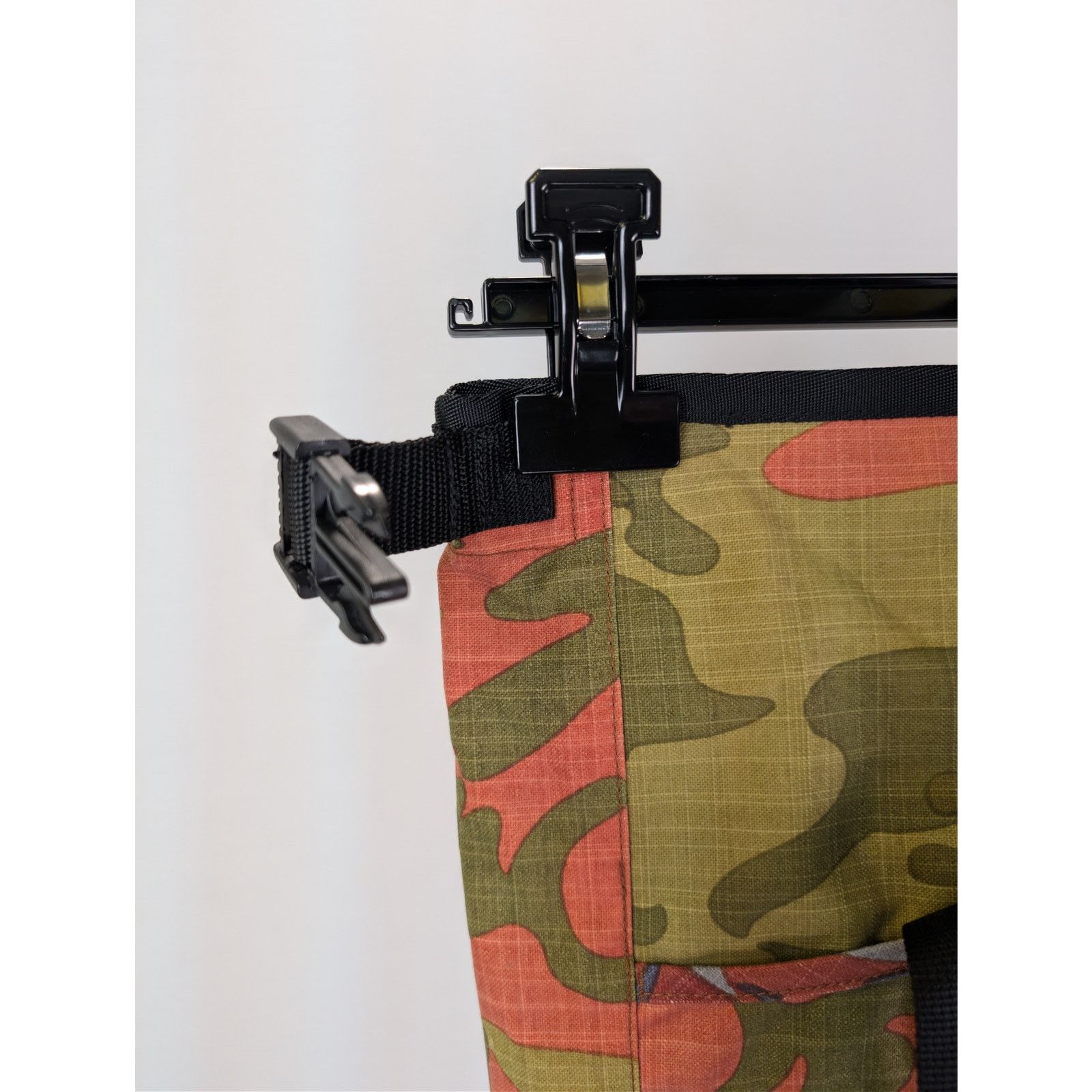 Stone Island o1rshd1 Heritage Camo Ripstop Nylon Watro Backpack Orange Size ONE SIZE - 10 Thumbnail