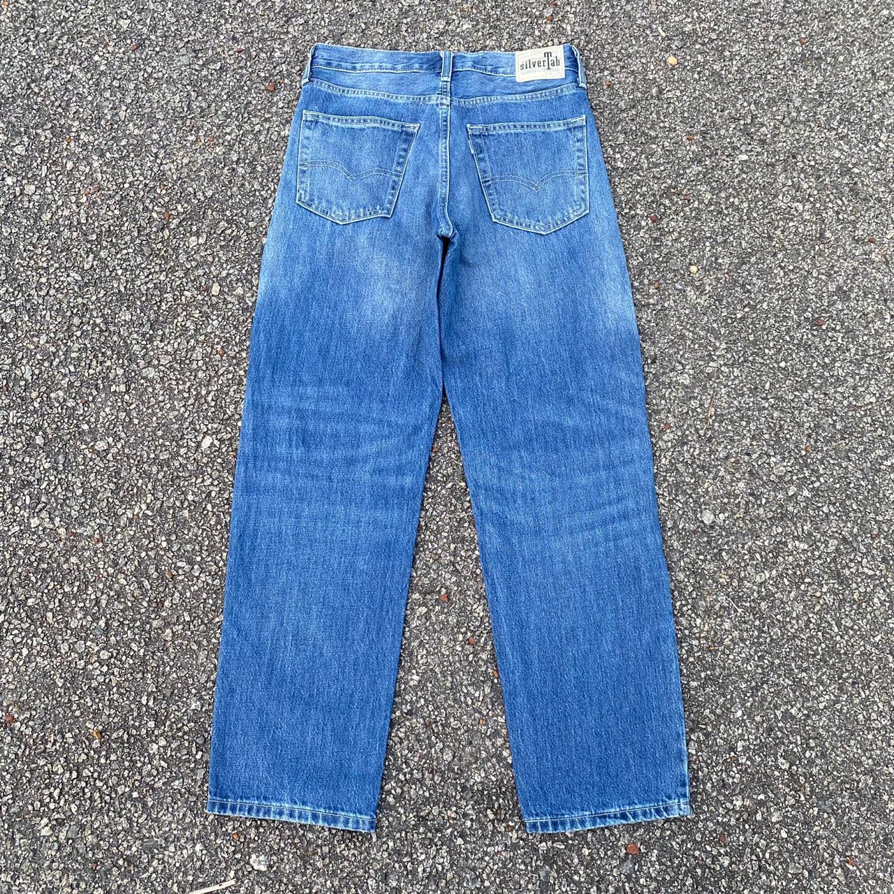 Kapital Vintage 90s Levis Silvertab Loose Denim Jeans Size US 30 / EU 46 - 2 Thumbnail