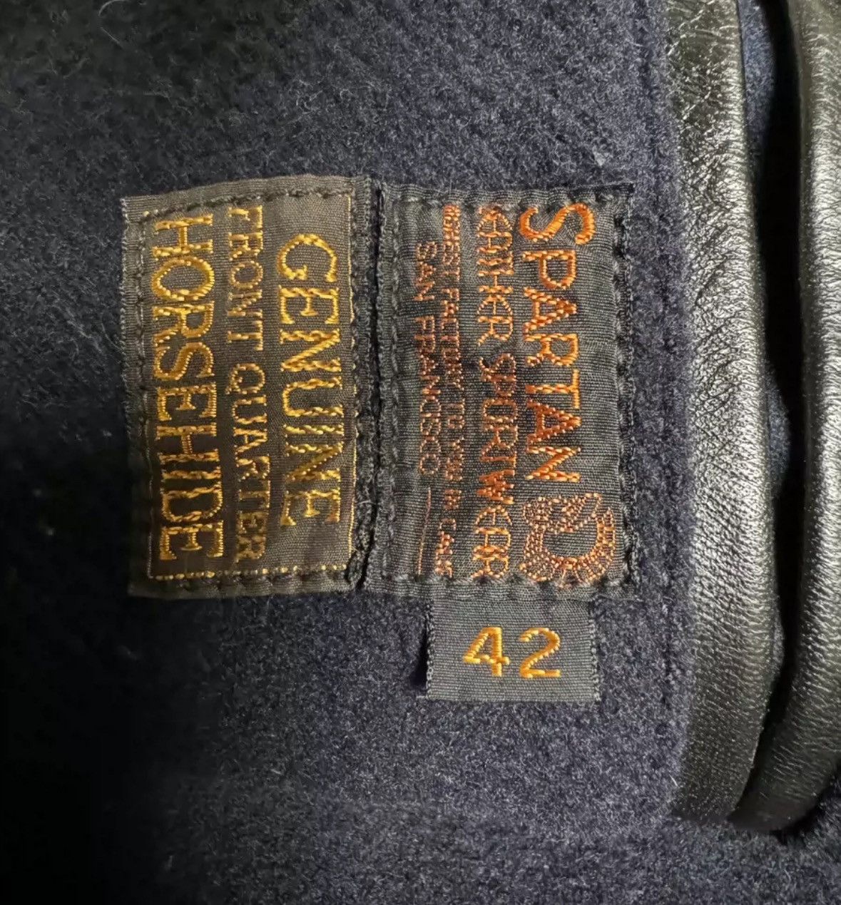 Freewheelers FREEWEELE MULHLOLLAND Nissan Tea Core Horse Skin jacket Size US S / EU 44-46 / 1 - 7 Thumbnail