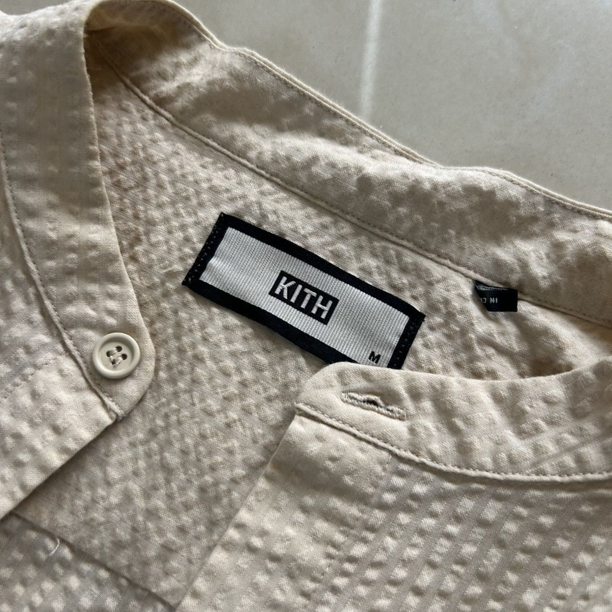 Kith Kith Seersucker Button Up Size US M / EU 48-50 / 2 - 2 Thumbnail