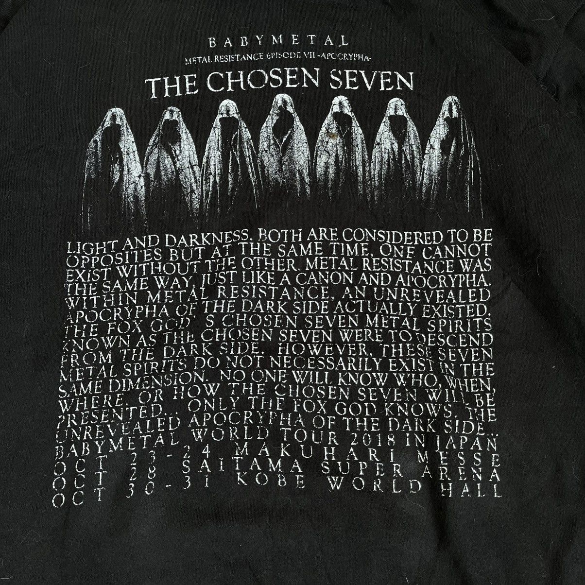 Band Tees Baby Metal The Chosen Seven Hoodie Size US XXL / EU 58 / 5 - 4 Thumbnail