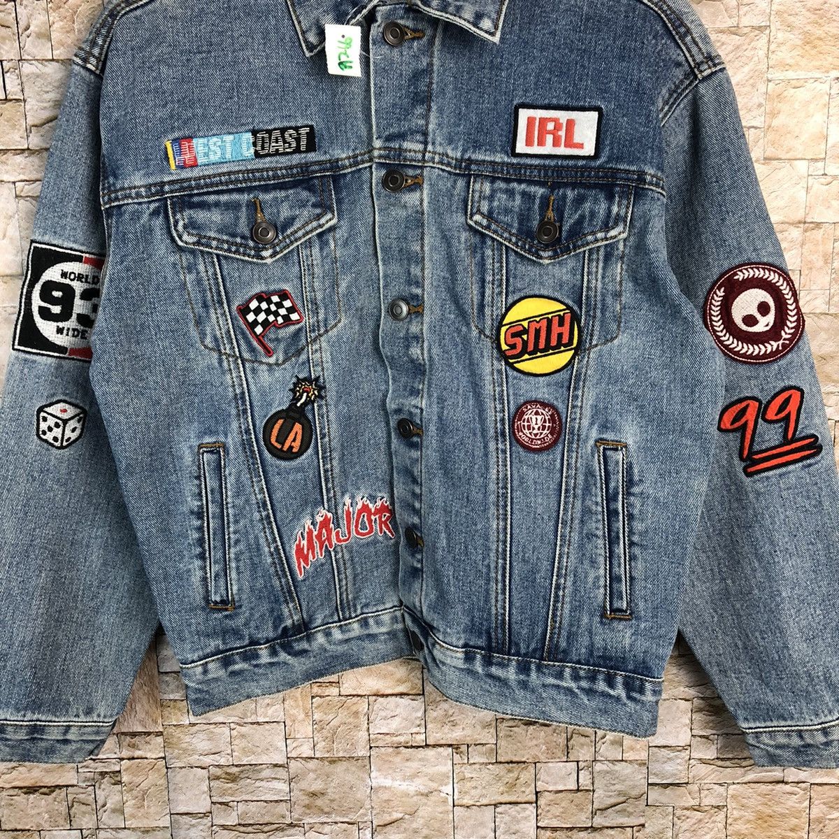 Japanese Brand Phoenix 29 Denim patch vintage jeans Jacket #A266 Size US M / EU 48-50 / 2 - 3 Thumbnail