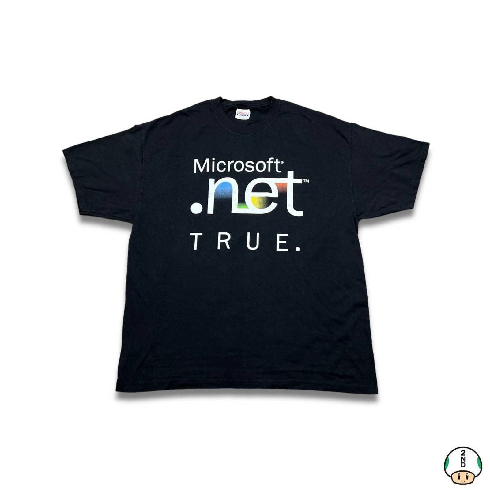 Vintage Y2K Microsoft Net T Shirt Windows Short Sleeve Tee
