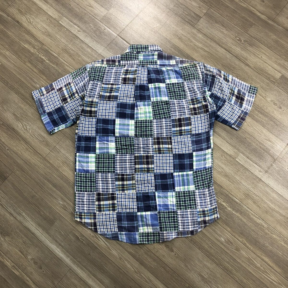 Japanese Brand Vintage Cleve USA Patchwork Shirt Y2K Ifsixwasnine Lgb Goa Size US M / EU 48-50 / 2 - 12 Thumbnail