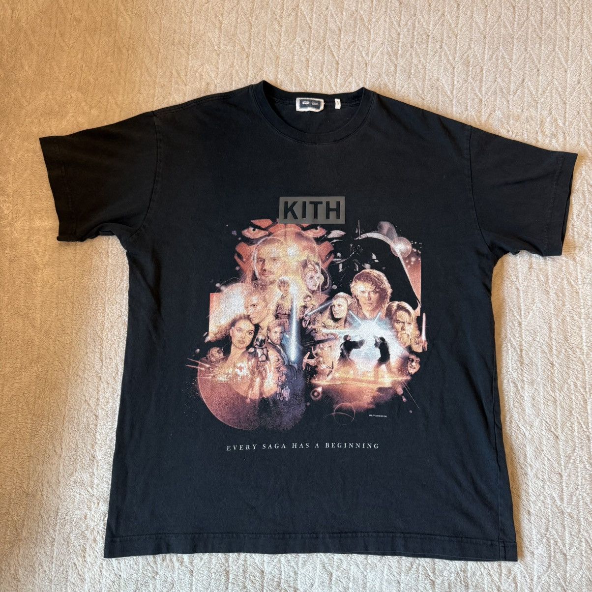 Kith Kith x Star Wars Beginning Vintage Tee | Grailed
