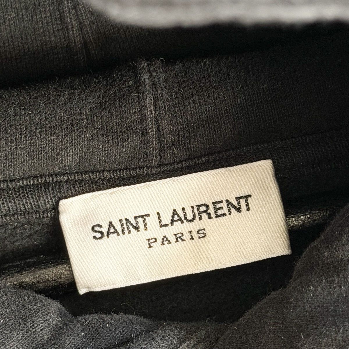 Saint Laurent Paris SLP Collegiate Varsity Spell Out Logo Patch Hoodie Size US XXL / EU 58 / 5 - 8 Thumbnail