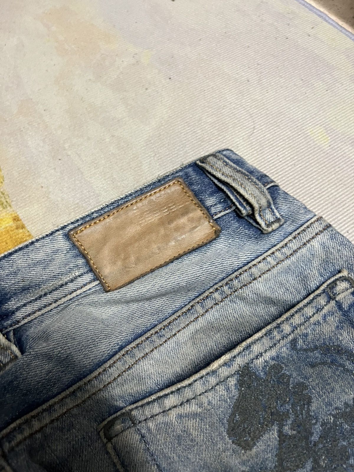 Diesel 💥Grailed Sale💥 Diesel Sukajan Motive Embroidery Jeans Size US 32 / EU 48 - 21 Thumbnail