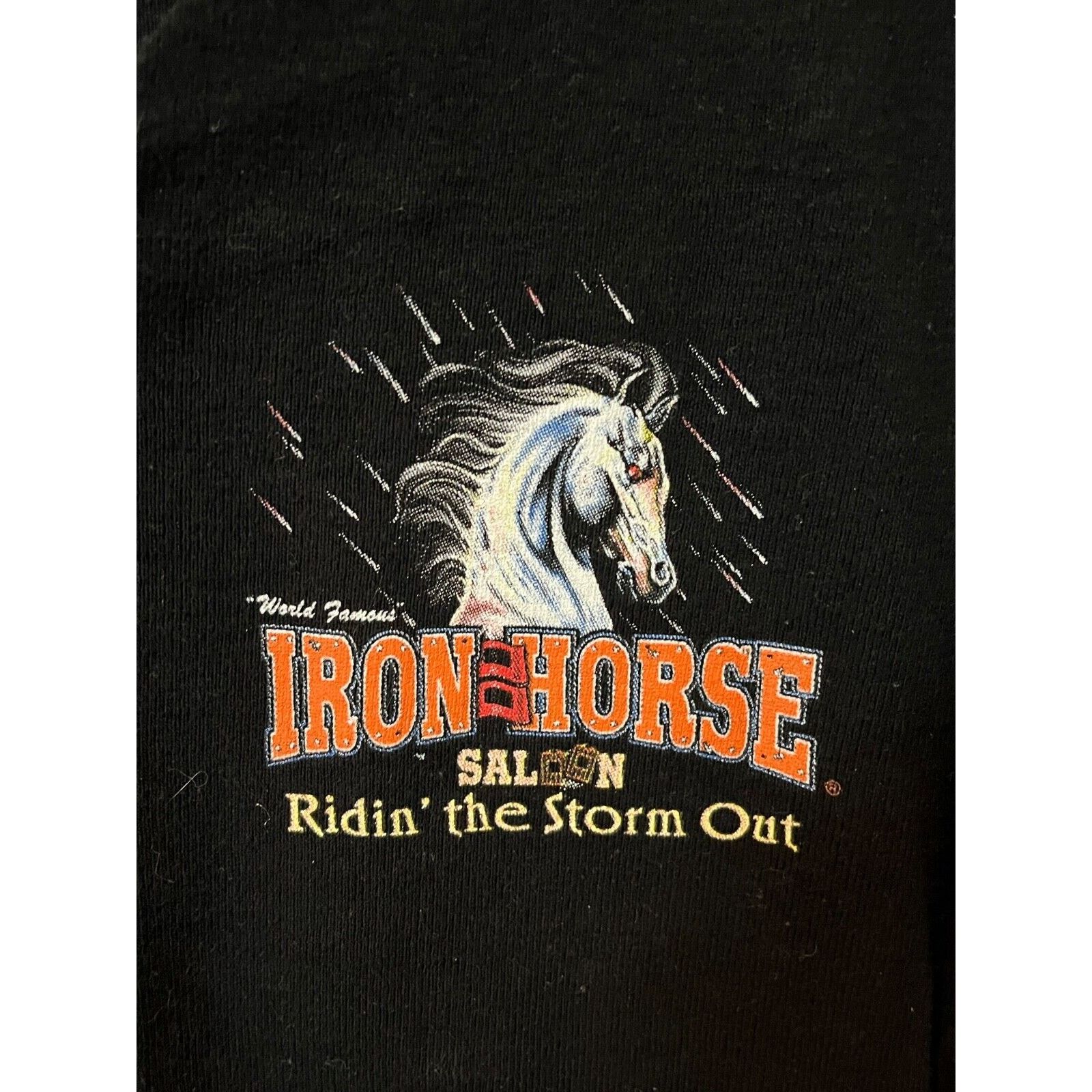 Other Iron Horse Saloon 2004 Biketoberfest Women's Sz. M Henley Size M / US 6-8 / IT 42-44 - 7 Thumbnail