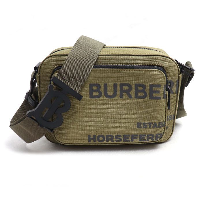 Burberry Burberry Burberry Horseferry Print Canvas Shoulder Bag Textile Shoulder Bag 8050806 DUTY FREE for USA Size ONE SIZE - 1 Thumbnail