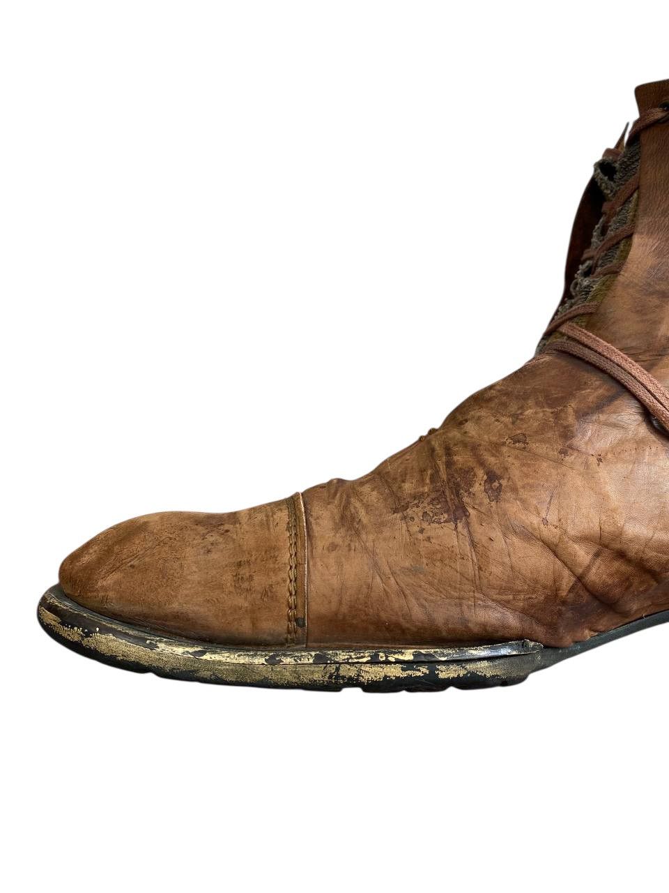 Alfredo Bannister Alfredo Bannister Deconstructed Folded Sock Boots Size US 10 / EU 43 - 19 Thumbnail