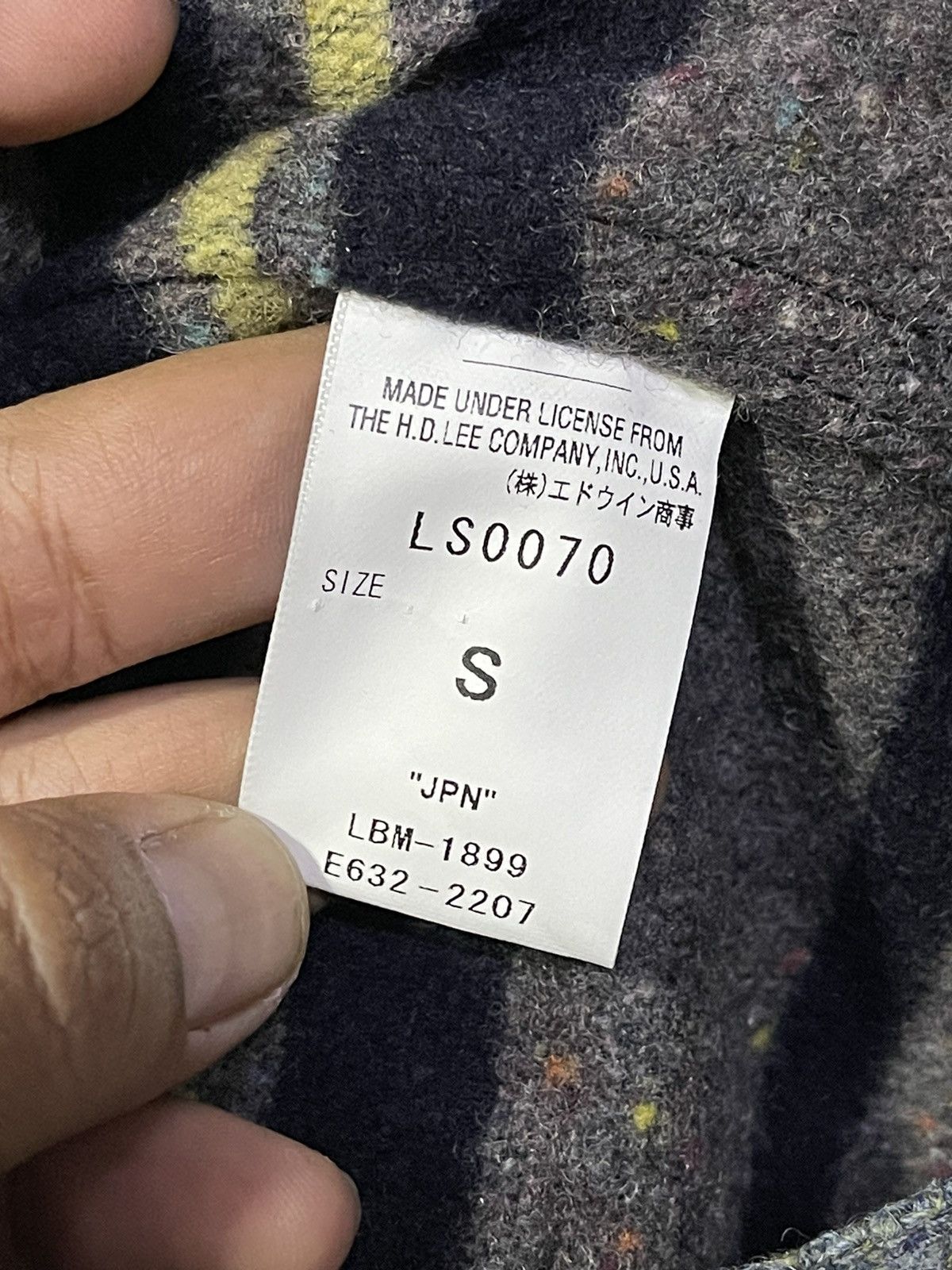 Harris Tweed Vintage Lee Rider X Harris Tweed Wool Jacket Size US S / EU 44-46 / 1 - 7 Thumbnail