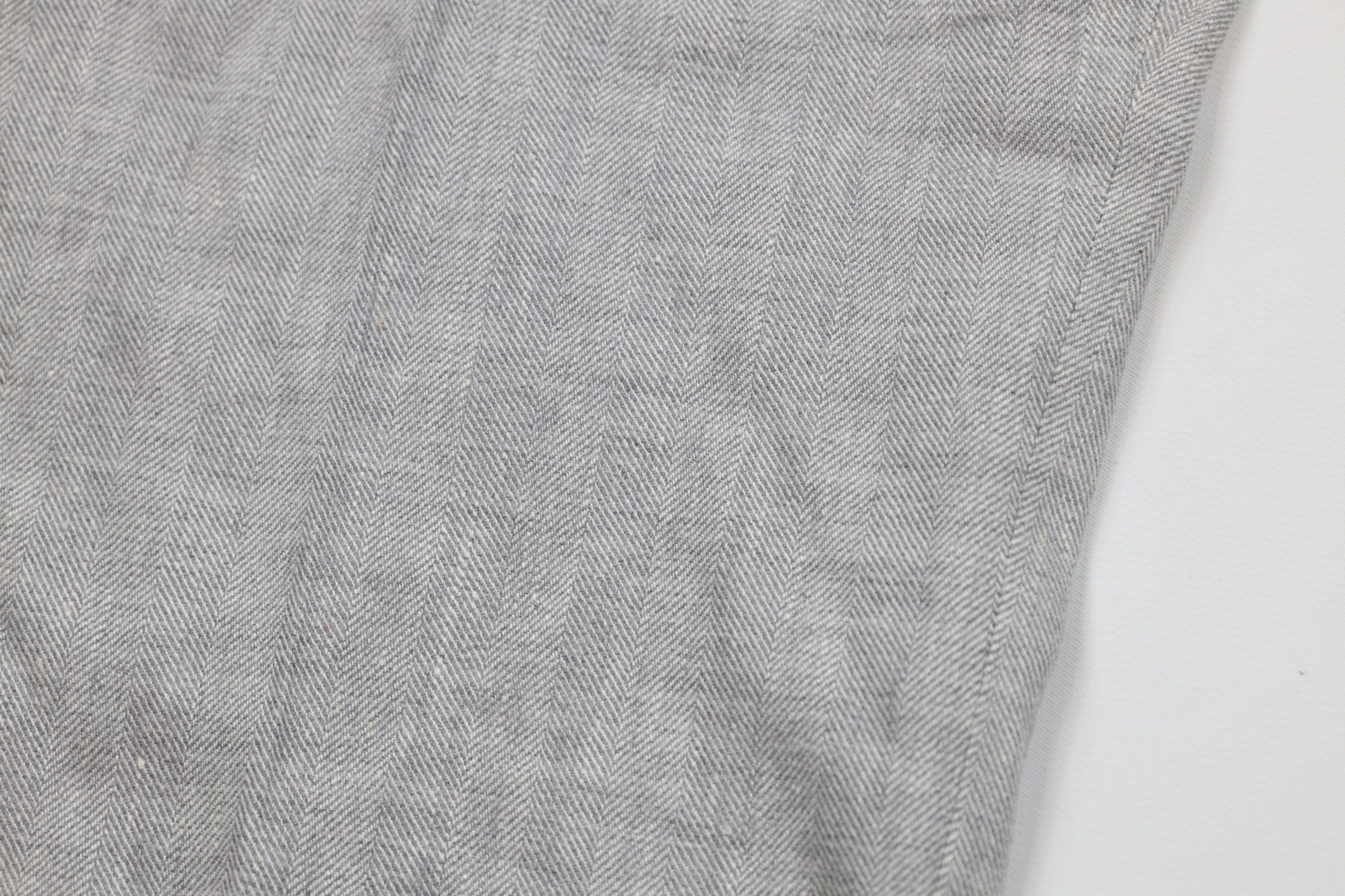 Express × Vintage Express Linen Blend Chinos Chino Pants Trousers Gray Size US 33 - 5 Thumbnail