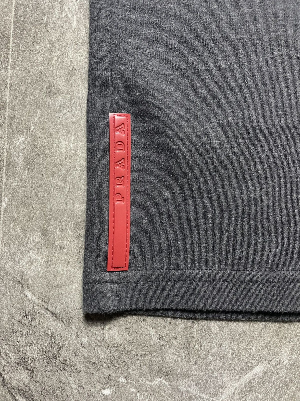Prada Vintage Prada Retro Y2K 00s Long Sleeve Tee Red Tab Logo Size US L / EU 52-54 / 3 - 2 Thumbnail