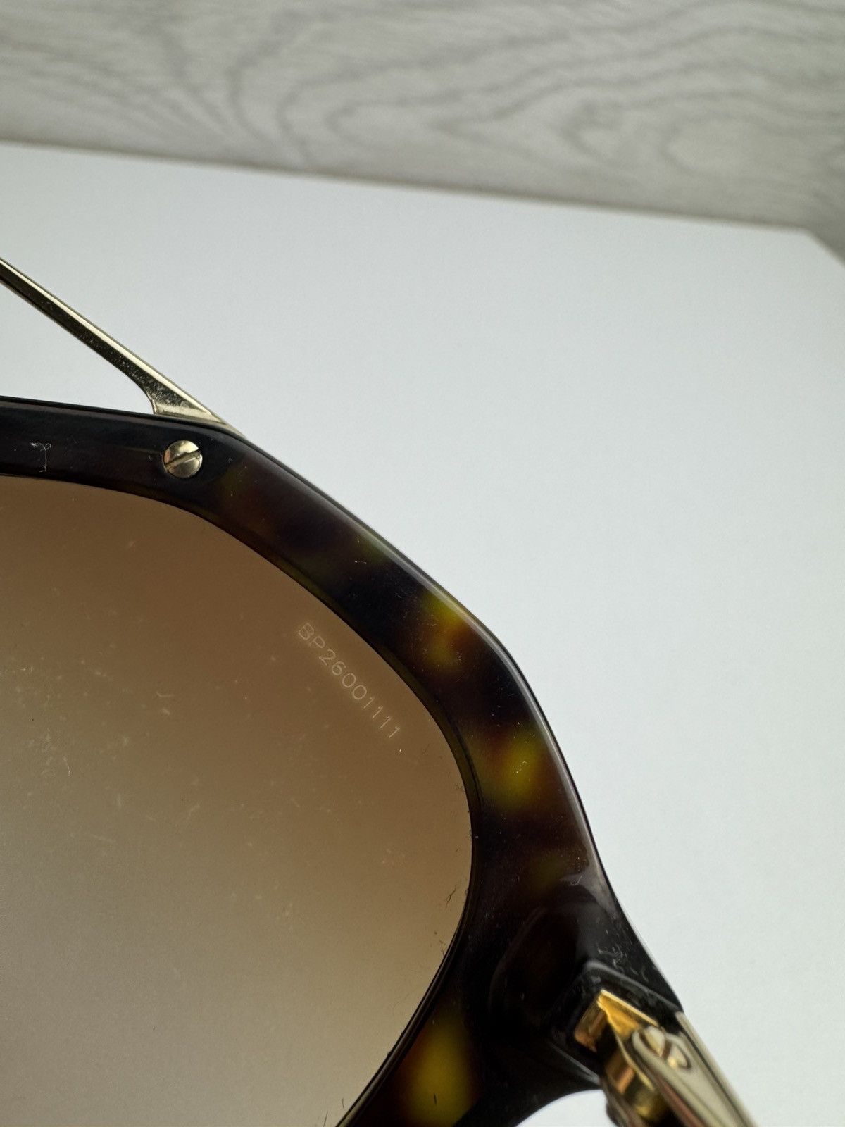 Prada Prada Sunglasses SPR 12Q Tortoiseshell Vintage Size ONE SIZE - 9 Thumbnail