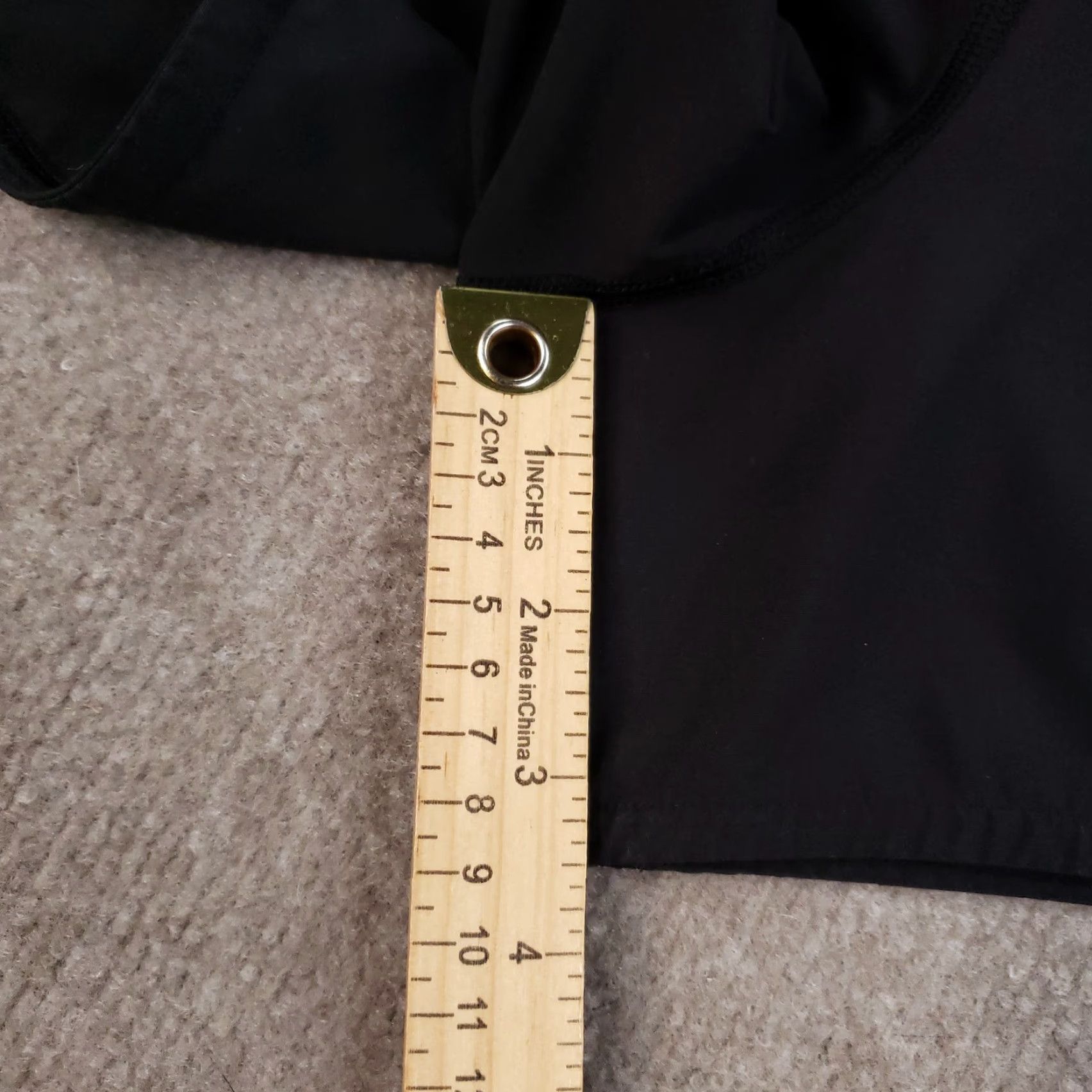 Lululemon Lululemon Run Speed Shorts Womens 8 Black Zipper Pocket Drawstring Gym Size 30" / US 8 / IT 44 - 2 Thumbnail