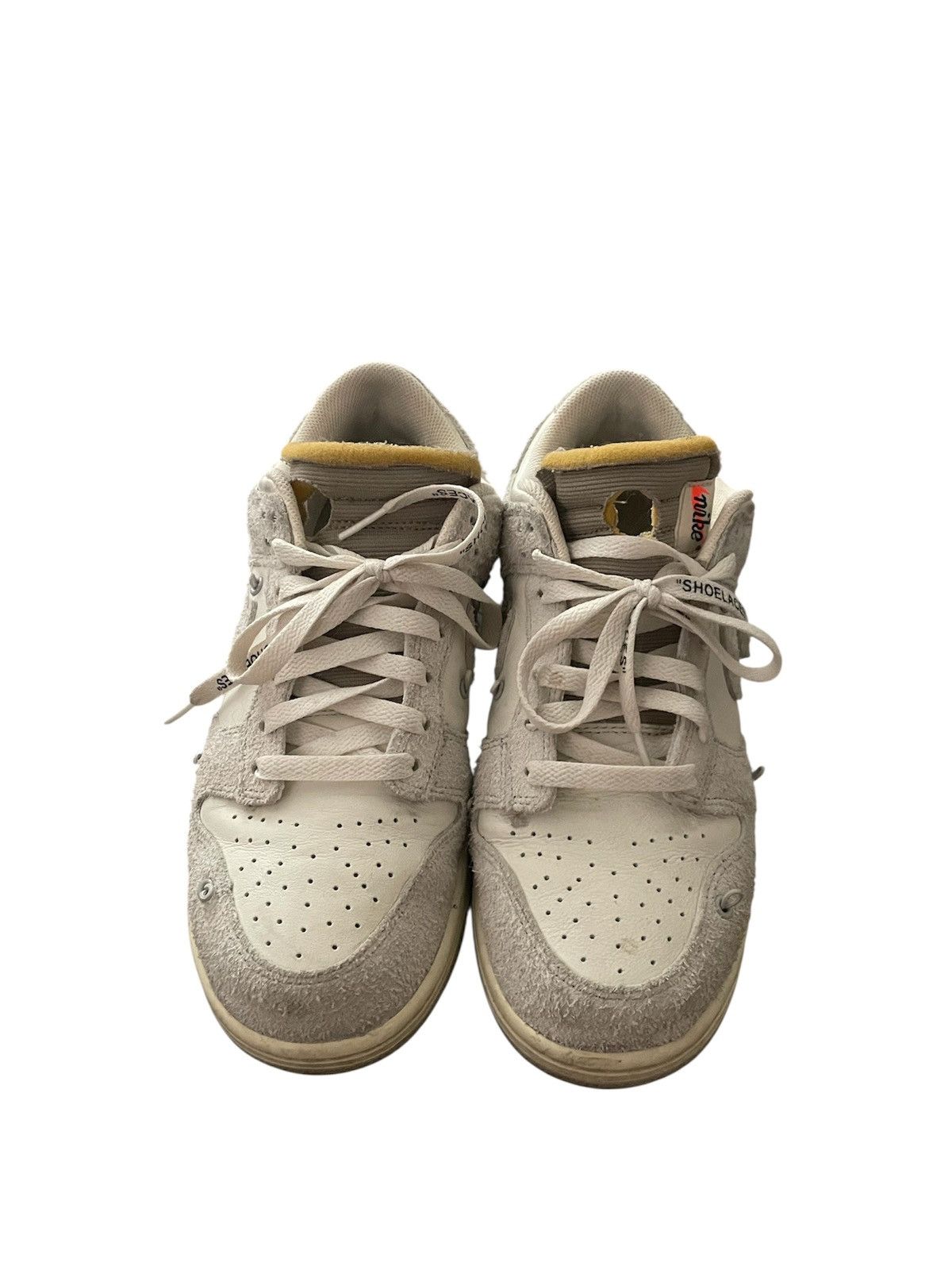 Nike LOT 32/50 OFF-WHITE x NIKE DUNK Size US 9.5 / EU 42-43 - 5 Thumbnail