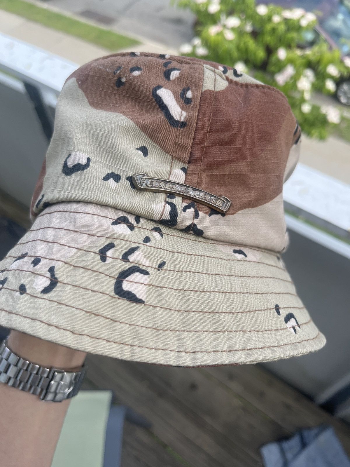 Chrome Hearts Matty Boy x Chrome Hearts sex records bucket hat Size ONE SIZE - 2 Thumbnail