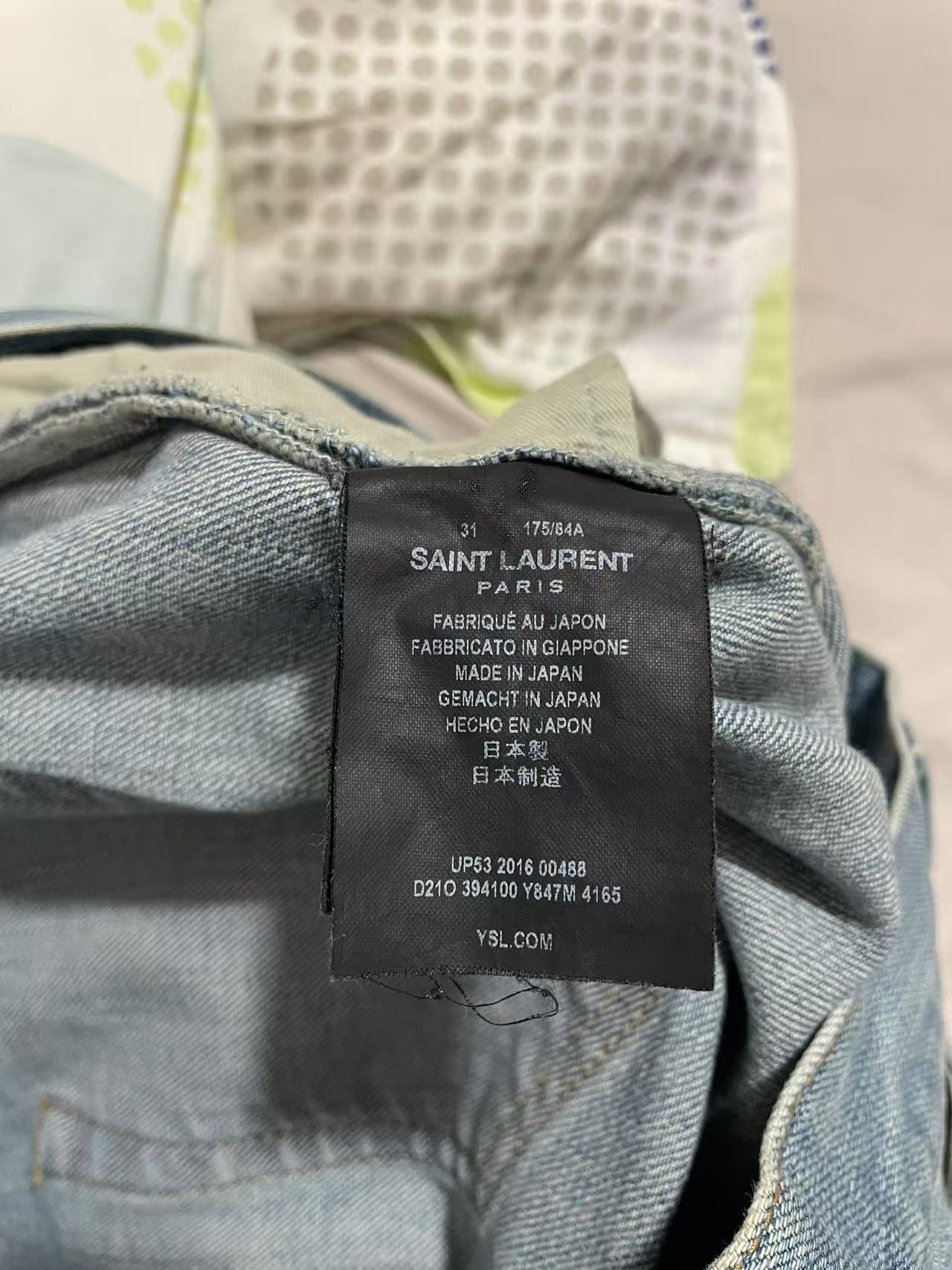 Saint Laurent Paris D02 Skinny Jeans Size 31 Size US 31 - 7 Thumbnail