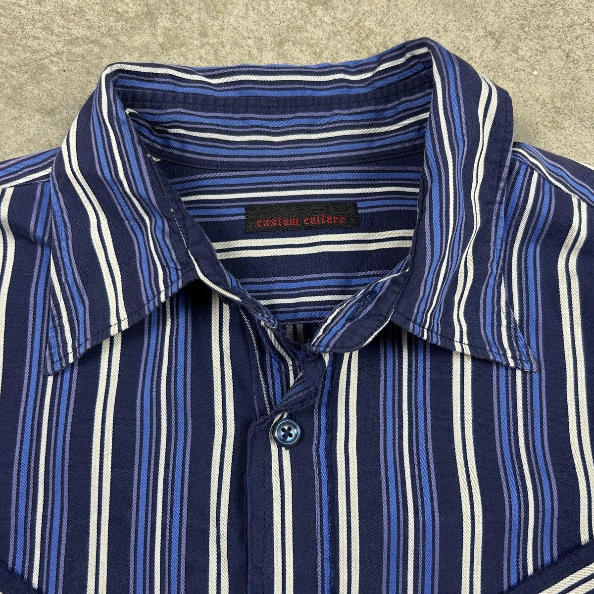Japanese Brand Custom Culture Staggered Shirt Size US M / EU 48-50 / 2 - 6 Thumbnail