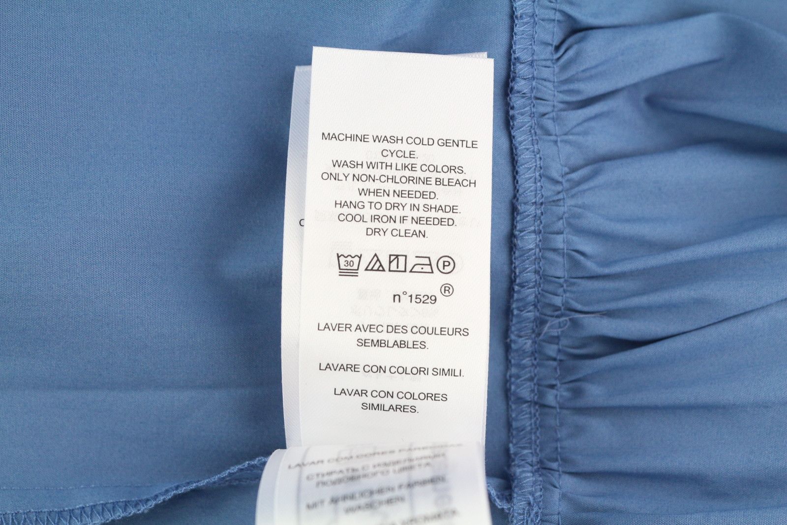 Lauren Ralph Lauren S Blue Sleeveless Tie-Front Tiered Dress 84682 Size S / US 4 / IT 40 - 10 Thumbnail