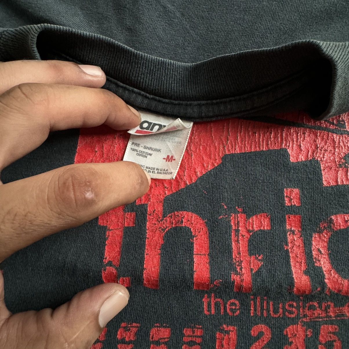 Band Tees × Vintage Vintage '00 Thrice - The Illusion of Safety Size US M / EU 48-50 / 2 - 5 Thumbnail